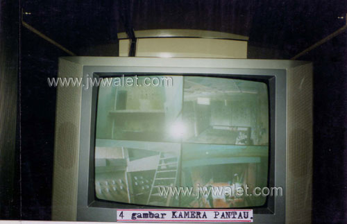 Hasil dari kamera pantau Hasil dari kamera pantau