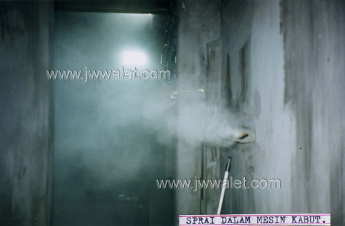 Lembut dan halusnya air yang dikeluarkan oleh mesin kabut JW Walet Lembut dan halusnya air yang dikeluarkan oleh mesin kabut JW Walet